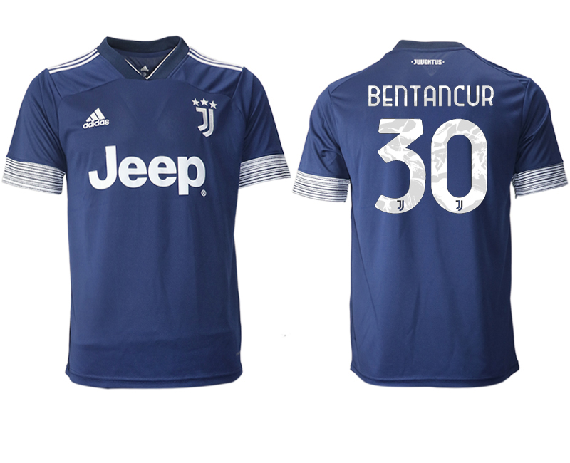 Men 2020-2021 club Juventus away aaa version #30 blue Soccer Jerseys->juventus jersey->Soccer Club Jersey